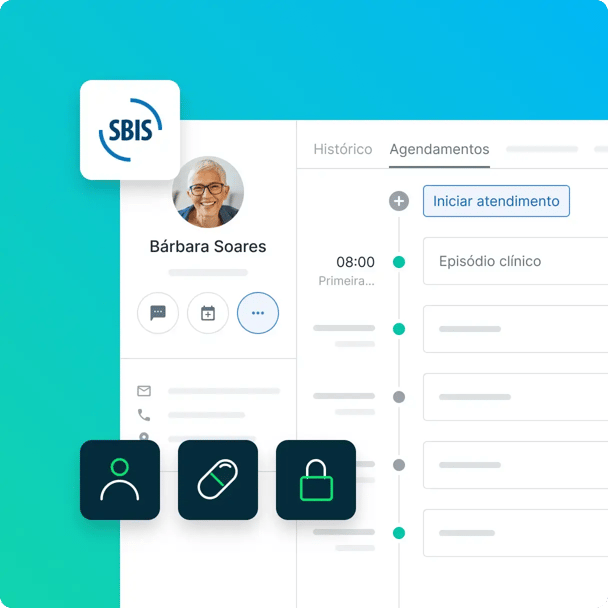 Prontuario eletronico com controle rigoroso